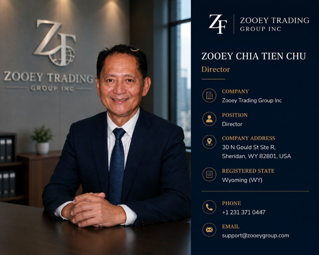 ZOOEY CHIA TIEN CHU, Director of Zooey Trading Group Inc